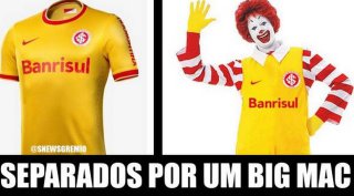 Gaúcho: Virou piada? Grêmio provoca arquirrival e o compara ao Mc Donald’s
