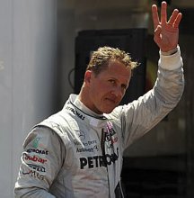 F1: Família de Schumacher se diz ‘tocada’ com apoio dos fãs