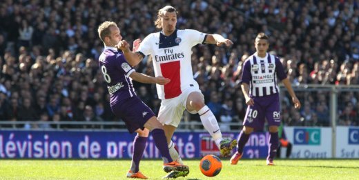 FRANCÊS: PSG derrota Toulouse com três gols dele, a “fera” Ibrahimovic