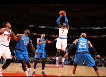 Basquete: Carmelo faz 44 pontos, mas Knicks é batido pelo Dallas