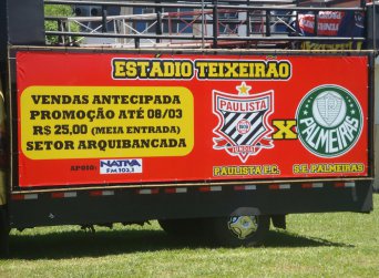 Paulistão Chevrolet: Promessa de casa cheia para Paulista e Palmeiras, em Rio Preto