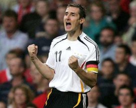 Copa 2014: Atacante alemão admite desejo de bater recorde de gols de Ronaldo