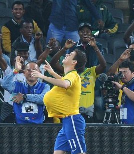 Amistosos: Felipão aprova testes, mas não garante convocação