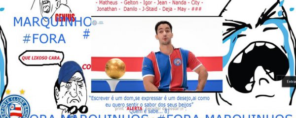 Hackers invadem site de grande clube brasileiro e pedem a saída do técnico