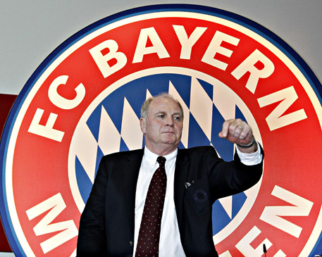 Alemão: Presidente do Bayern admite que cometeu fraude fiscal