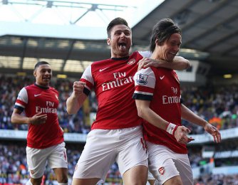 INGLÊS: Arsenal bate Tottenham no clássico e assume 3º lugar
