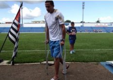 Paulista A3: Contundido, xerifão mostra apoio ao São Carlos e planeja volta