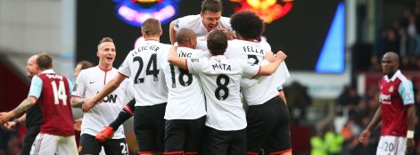 INGLÊS: Rooney marca dois,  Manchester United bate West Ham e melhora na tabela