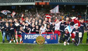 Alan marca três vezes e Red Bull conquista título do Campeonato Austríaco