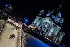 Austríaco vence fica com o título do Campeonato Mundial de Downhill no Gelo