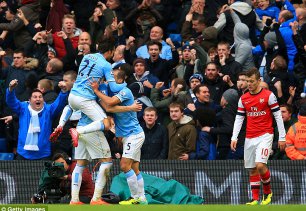 INGLÊS: Arsenal e City empatam e não se aproximam do Chelsea