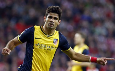 ESPANHOL: Diego Costa marca, Atlético de Madrid vira e lidera