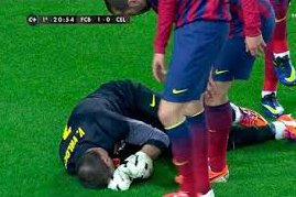 Copa 2014: Fora do Mundial, Valdés agradece apoio após cirurgia