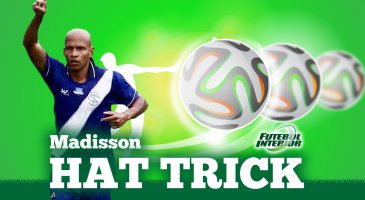 HAT-TRICK FI: Apesar de derrota, Madisson marca três vezes e pede música