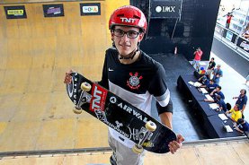Atleta do Timão, Rony Gomes participa do Skate Generation em Florianópolis