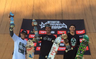 Skate: Bob Burnquist é ouro na primeira etapa do Mundial de MegaRampa