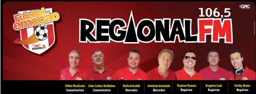 Rádio Regional FM de Florianópolis acompanha duelo da Copa do Brasil