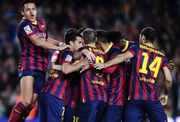 ESPANHOL: Messi marca, Barça vence de virada e mantém sonho