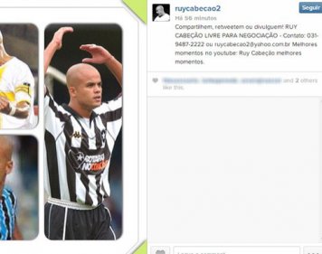 Atualmente desempregado, ex-lateral do Botafogo pede emprego pela internet