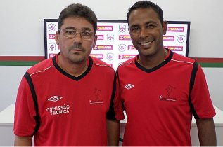 Segundona: Lelo reencontra ex-jogador na Portuguesa Santista