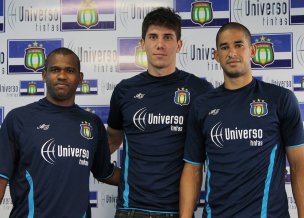 São Caetano apresenta os três últimos reforços antes da estreia na Série C