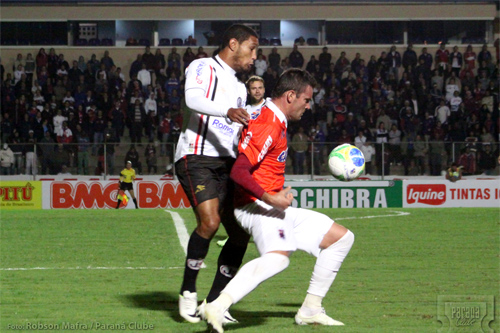 Paraná 2 x 3 Joinville – Derrota “Cruel” na Vila Capanema