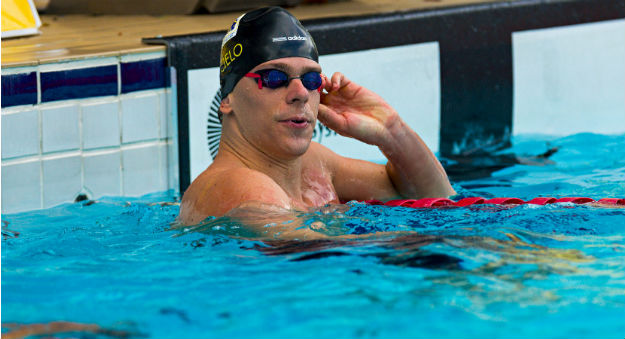 Natação: Cielo faz melhor tempo do ano nos 50m borboleta