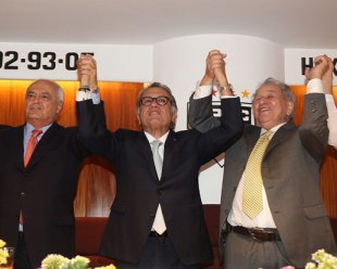 Presidente do São Paulo critica Paulo Nobre e diz: ‘Palmeiras se apequena’