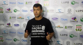 Série C: Treze apresenta o ex-volante do Potiguar de Mossoró