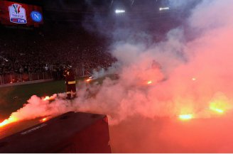 Conflitos graves atrasam final da Copa da Itália