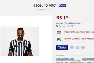 Torcida de time da Série B coloca ex-Palmeiras à venda na internet