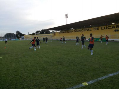 Série B: Luverdense se prepara para jogo contra o Santa Cruz