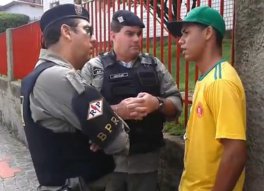 Torcedor do Santa Cruz suspeito de jogar vaso tem 2 ordens de prisão preventiva