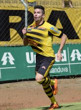 Paulista A3: Amuleto, atacante do Novorizontino comemora o acesso