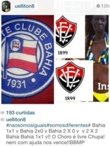 Apito amigo? Volante do Bahia provoca Vitória… e sobra até para o Timão