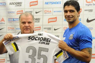 Ex-Seleção se diz ‘em casa’ no Santos e pronto para estrear