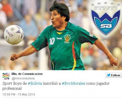 Time da América do Sul anuncia a contratação de presidente do país