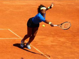 Tênis: Serena bate Ivanovic e fará final com Errani em Roma