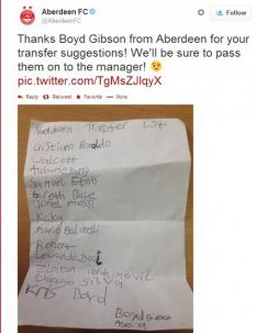 Menino de nove anos pede para seu time contratar os “melhores do mundo”, Confira!