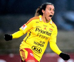 Futebol Feminino: Marta dá show, mas time dela perde final europeia