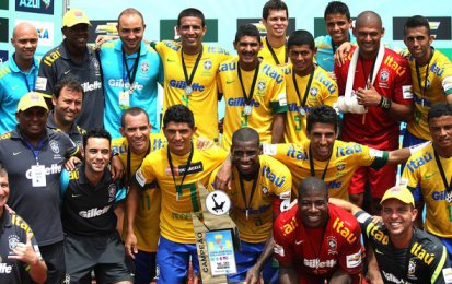 Futebol de areia: Brasil é tricampeão dos Jogos Sul-Americanos de Praia
