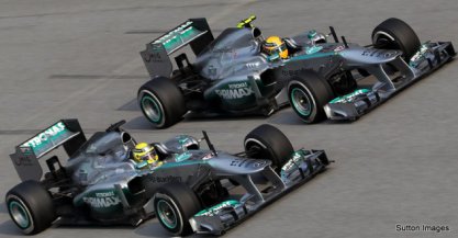 Fórmula 1: Rosberg, no líder do Mundial, nega clima hostil com Hamilton na Mercedes