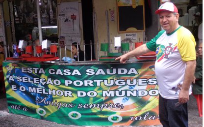 Espetáculo: TV RTP de Portugal mostra rotina de Jota Santos no City Bar