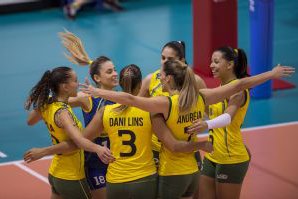 Vôlei: Brasil precisa de 5 sets, mas vence China em Montreux