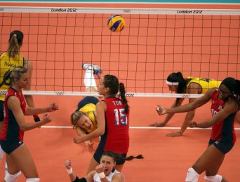 Vôlei: Brasileiras reagem, mas perdem da Rússia em Montreux