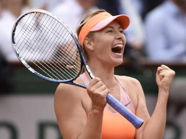 Tênis : Sharapova sofre de novo, mas vira e vai à semifinal