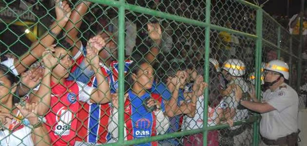 Bahia é denunciado por superlotação e pode perder mandos de campo