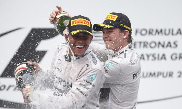F1: Hamilton: ‘Relação com Rosberg nunca esteve melhor’