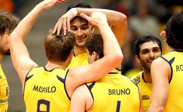 Brasil sofre, mas bate Irã no tie-break na Liga Mundial