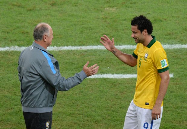 Grupo A: Média de gols de Fred na seleção dobra com Felipão